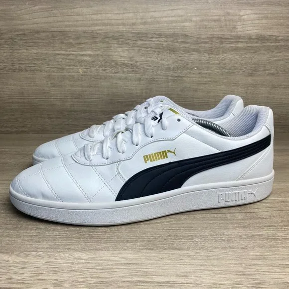 Puma Shoes Puma Mens Shoe Size 15 Astro Kick Sl White Black